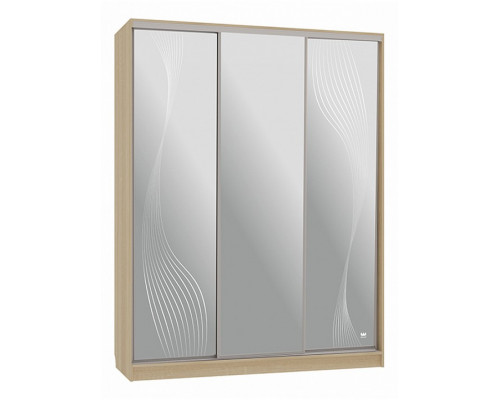 Шкаф-купе Бассо 4-600 волны 1