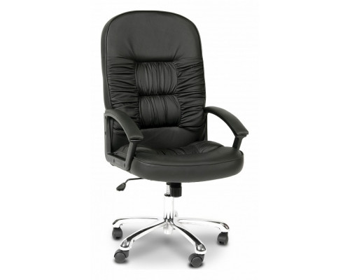 Кресло компьютерное Chairman 418 черный/хром