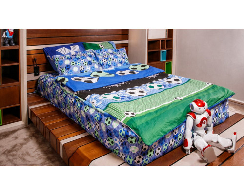 Постельное белье семейное Футбольный фанат
