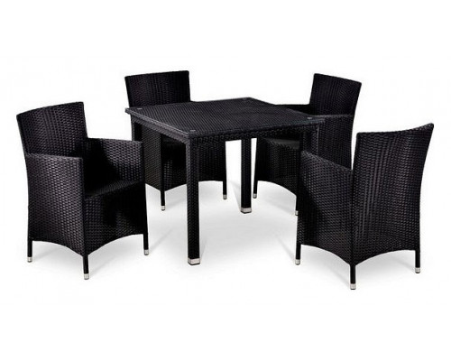 Набор уличный TT246ST/Y189D-W5 Black 4Pcs