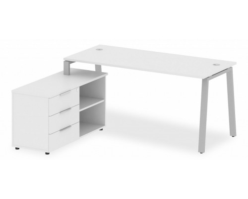 Стол письменный Metal System БА.РС-СТС-2.4 (L)