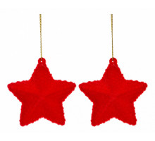 Набор из 2 елочных игрушек Звезда 866-115