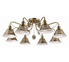 Потолочная люстра Rivoli Medaglione S8 AB Б0038091