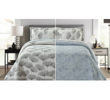 Покрывало с наволочками евростандарт Cler