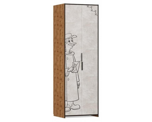 Шкаф платяной Простоквашино Лофт