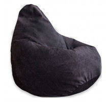 Кресло-мешок Темно-Серый Микровельвет XL