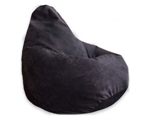 Кресло-мешок Темно-Серый Микровельвет XL