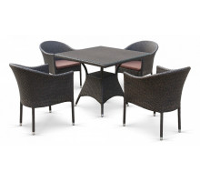 Набор уличный T190B/Y350A-W53-90x90 Brown 4Pcs