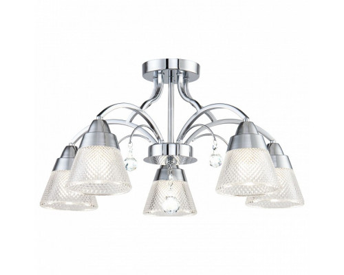 Люстра на штанге Freya Enrica FR2011CL-05CH