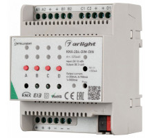 Контроллер-диммер Arlight Intelligent KNX-204-DIM-DIN (12-48V, 8x0.35/4x0.7/2x1A)