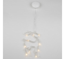 Зверь световой Uniel Олень ULD-H1419-010/STA/3AAA WARM WHITE IP20 DEER