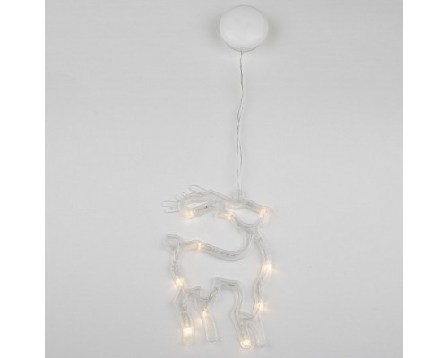 Зверь световой Uniel Олень ULD-H1419-010/STA/3AAA WARM WHITE IP20 DEER