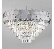 Подвесной светильник Eurosvet Ariana 10113/8 хром/прозрачный хрусталь Strotskis