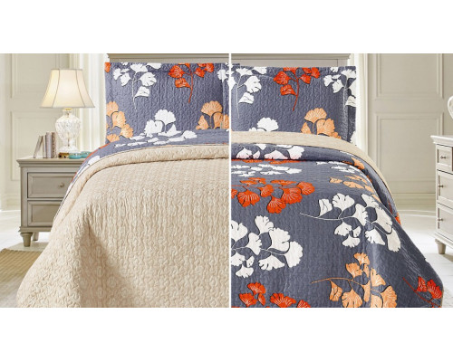 Покрывало с наволочками полутораспальное Cler