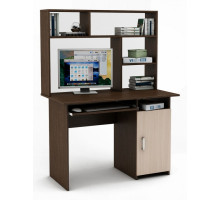 Стол компьютерный Лайт-3К СН