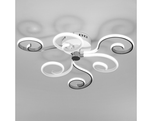 Потолочная люстра Eurosvet Friori 90149/3 белый/хром