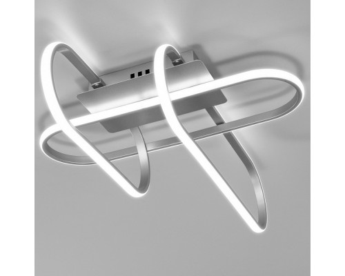 Потолочная люстра Eurosvet Grafette 90139/3 матовое серебро