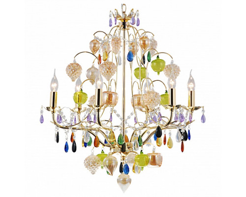 Подвесная люстра Arte Lamp Ricchezza A2011LM-6GO