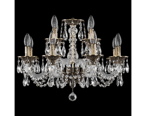 Подвесная люстра Bohemia Ivele Crystal 1602 16102/8+4/195 GB