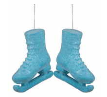 Набор из 2 елочных игрушек Коньки 858-144