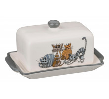 Масленка (18х11х9 см) Озорные коты 188-102