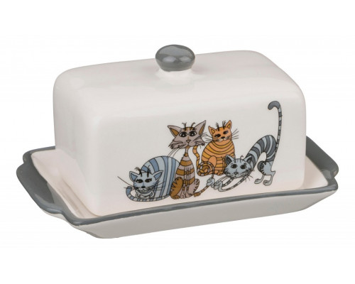 Масленка (18х11х9 см) Озорные коты 188-102