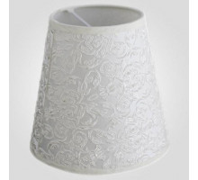 Плафон текстильный Eurosvet  10307 абажур жемчужно-белый