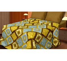 Постельное белье двуспальное Старое золото