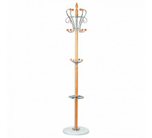 Вешалка-стойка XY-019 бежевый/хром