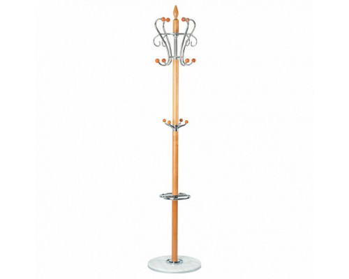 Вешалка-стойка XY-019 бежевый/хром