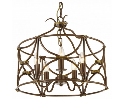 Подвесная люстра Arte Lamp Bellator A8959SP-5BR