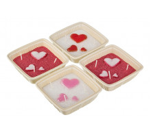 Набор из 4 свечей декоративных 348-507