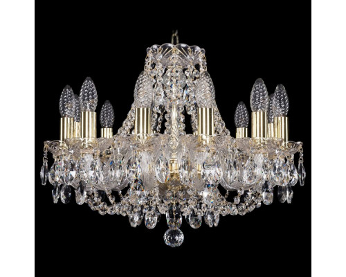 Подвесная люстра Bohemia Ivele Crystal 1406 1406/12/160/G