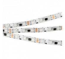 Лента светодиодная Arlight SPI-5000SE-5060-60 12V Cx3 RGB (10mm, 14.4W/m, IP65) 026366(1)