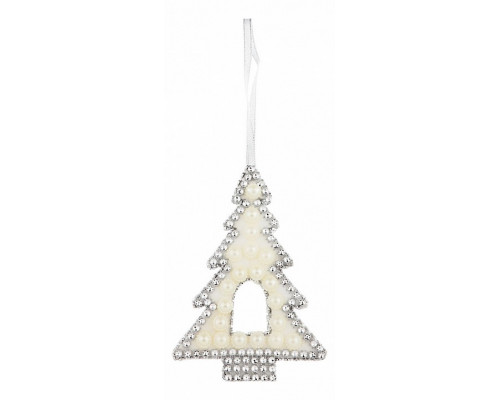 Елочная игрушка (16 см) Silver 860-1007