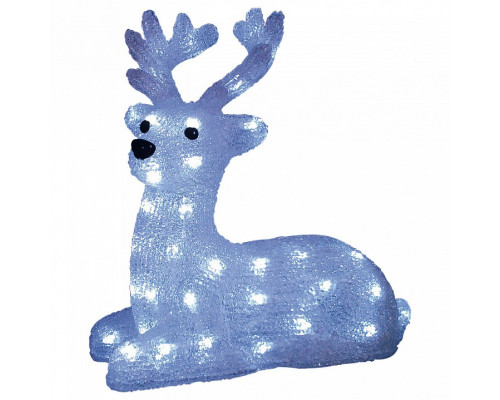 Зверь световой Uniel Лежащий оленёнок ULD-M3133-050/STA WHITE IP20 LYING FAWN