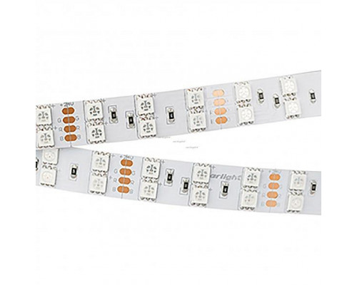 Лента светодиодная Arlight RT 2-5000 24V RGB 2x2 (5060, 600 LED, LUX) 011205(1)