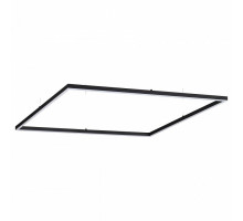 Подвесной светильник Ideal Lux Oracle ORACLE SLIM D90 SQUARE BK 3000K