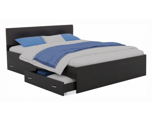 Кровать двуспальная Виктория ЭКО-П с матрасом АСТРА 2000x1600