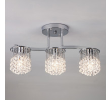 Потолочная люстра Eurosvet Ambroz 3222/3 хром Strotskis