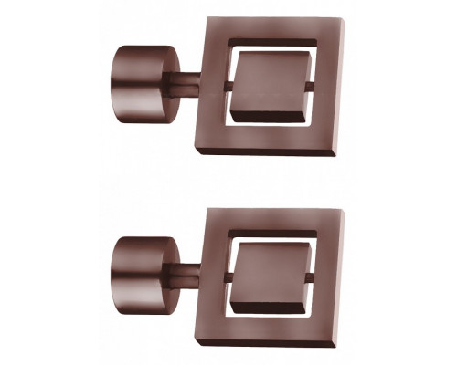 Набор из 2 наконечников для карнизов Геометрия