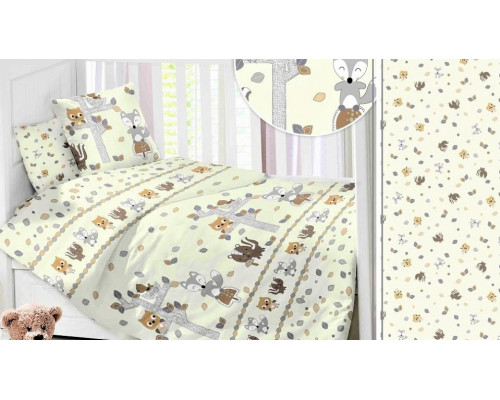 Постельное белье детское Лисята и Совята