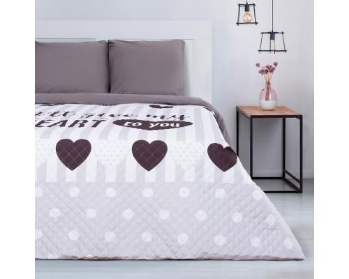 Покрывало двуспальное My heart