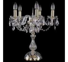 Настольная лампа декоративная Bohemia Ivele Crystal 5706 1406L/5/141-39/G