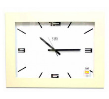 Настенные часы (65x45 см) Sars 0196a White