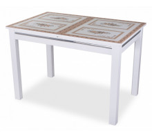 Стол обеденный Вальс со стеклом