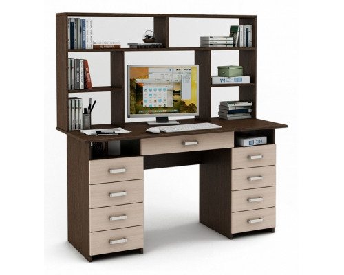 Стол компьютерный Лайт-9Я СН