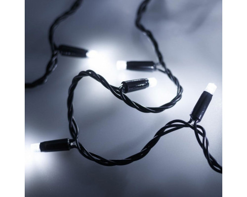 Гирлянда нить [10 м] String ARD-STRING-PRO-10000-BLACK-100LED-STD WHITE (230V, 7W)