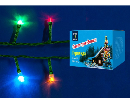 Гирлянда Нить Uniel UDL-S0500 UDL-S0500-050/DGA MULTI IP20 MINI