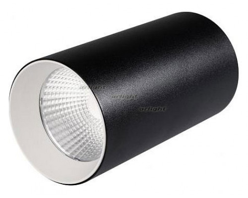 Накладной светильник Arlight SP-POLO-SURFACE-R85-15W White5000 (BK-WH, 40 deg) 027519